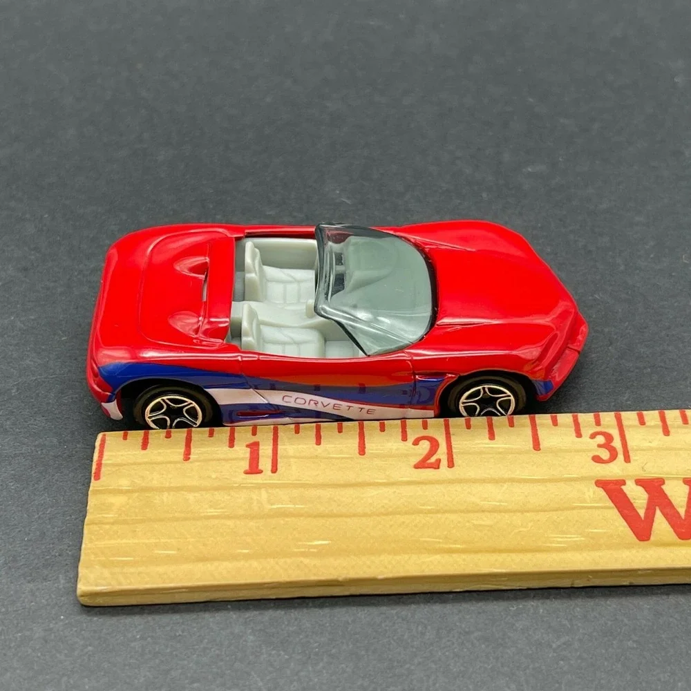 Matchbox Chevrolet Chevy Corvette Stingray III Convertible Car Red Diecast 1/58